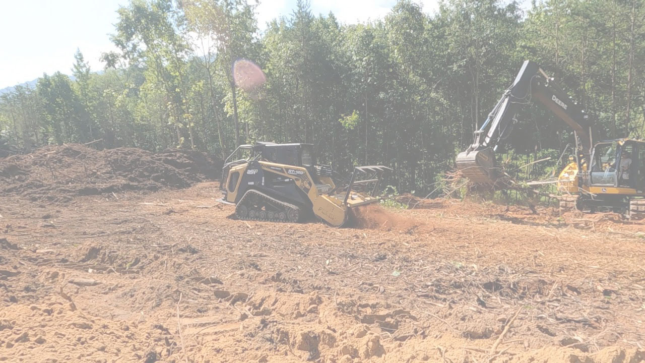 Land clearing service for residential and commercial property in Dallas Fort Worth North Texas